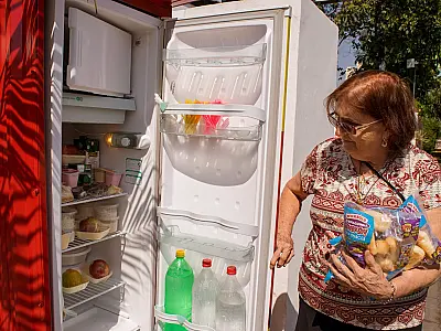 Primeira Geladeira Solidária é inaugurada em Campo Grande