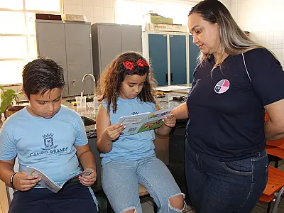 Escolas Municipais utilizam Cartilha de Bem-Estar Animal em ações educativas em Campo Grande
