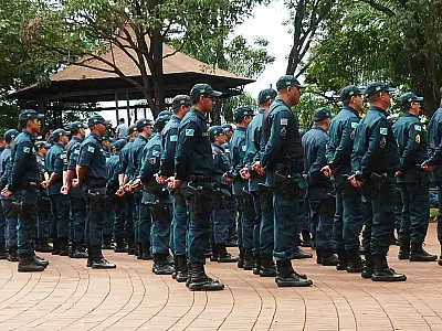 Campo Grande recebe reforço policial para festas de fim de ano