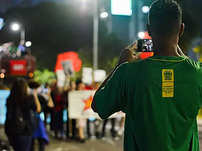 Dia do Estudante em Campo Grande tem manifestação que pediu mais investimentos na educação pública