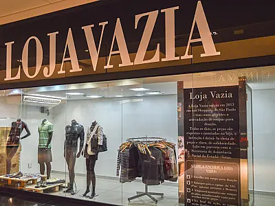 "Loja Vazia" incentiva doações a Campanha do Agasalho em Campo Grande