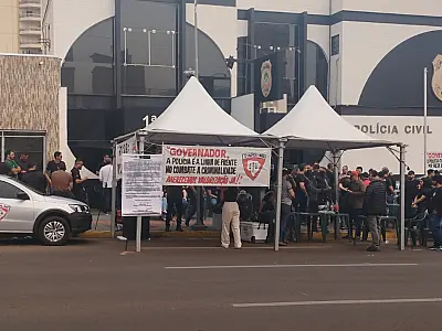Policiais Civis realizam protestos por reajuste salarial