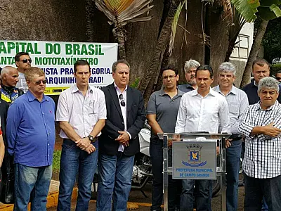 Mototaxistas de Campo Grande serão os primeiros a trabalharem com mototaxímetro no Brasil
