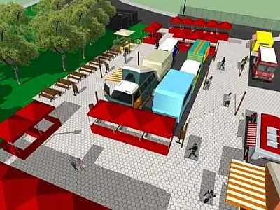Primeiro Food Park de Campo Grande será inaugurado em maio